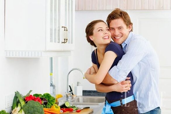 glückliches Ehepaar